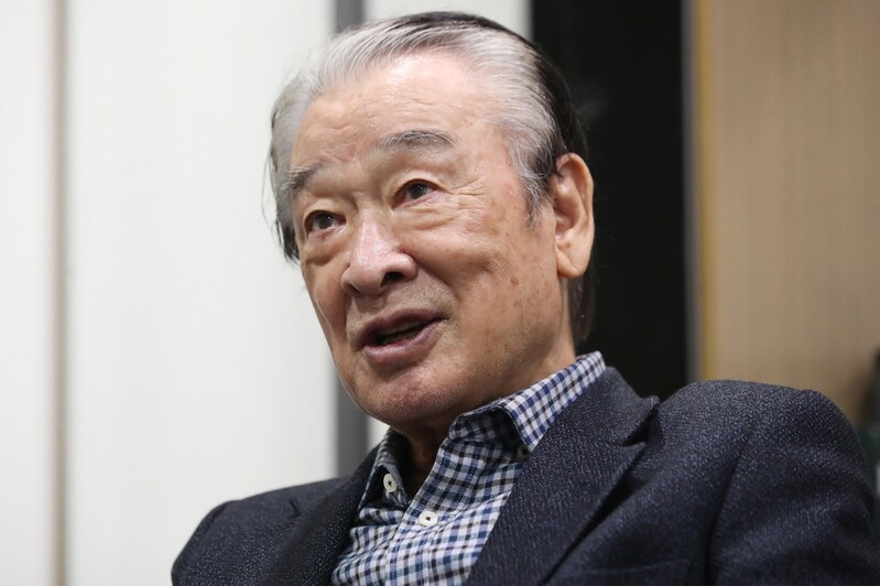 연극 '리어왕' 열연 이순재 "리더는 쓴소리 들을 줄 알아야"