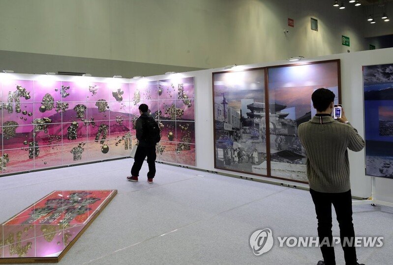 NFT 부산 2021 개막…블록체인 기술 작품 전시·경매