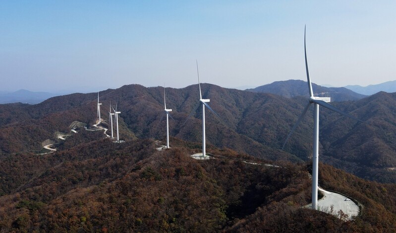 Doosan Heavy completes 18-megawatt wind farm in S. Korea's southern tip