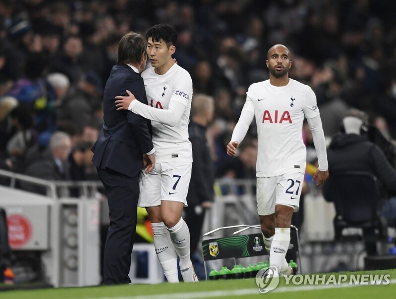 '콘테 체제 1호골' 손흥민 "훌륭한 감독과 함께하는 것 기대"