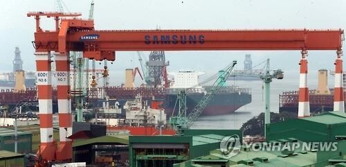 (LEAD) Samsung Heavy Q3 net losses widen on one-time cost