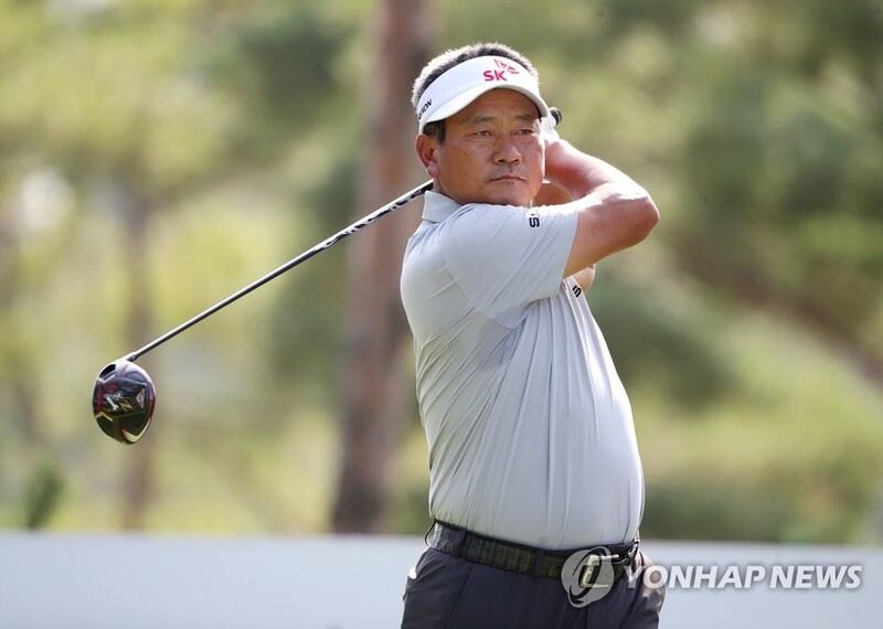 최경주, PGA 챔피언스투어 팀버테크 챔피언십 공동 6위