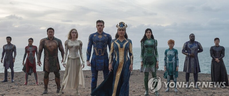 Marvel's 'Eternals' dominates S. Korean box office in first weekend