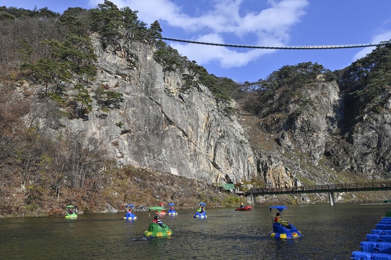 원주 '소금산 그랜드 밸리' 이색 관광 상품 잇따라 선보인다