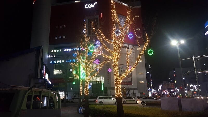 강릉시, 연말연시 시가지 경관조명…따뜻한 위로·희망 선사