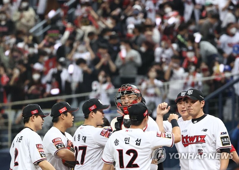 What nerves? KT Wiz's Korean Series debutants playing like veterans