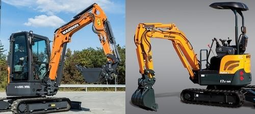 Sales of mini-sized excavators by S. Korean makers soar in China