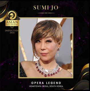Soprano Sumi Jo becomes first S.Korean to be inducted into Asian Hall of Fame