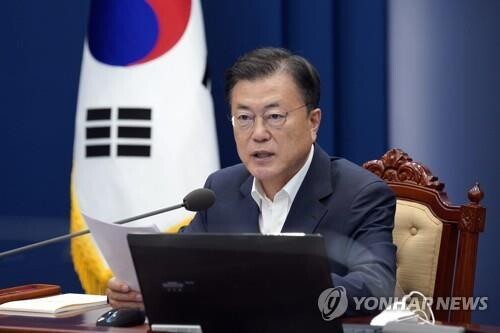 Moon orders watertight operation of health care system against virus