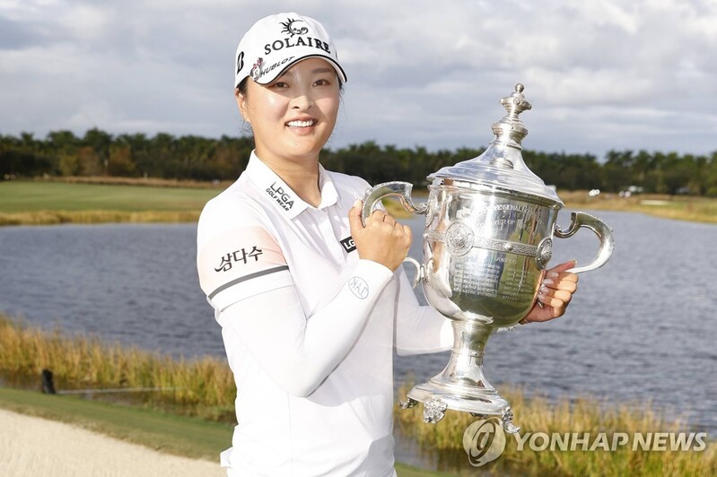 LPGA Player of the Year Ko Jin-young stays at No. 2 in world rankings