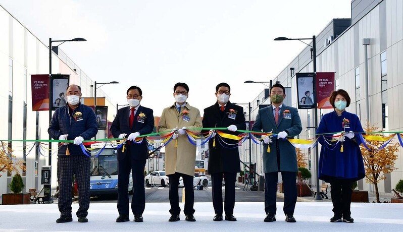 파주 통일동산에 CJ ENM 스튜디오 센터 개관