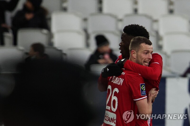 '황의조 부상 복귀' 보르도, 브레스트에 1-2 역전패