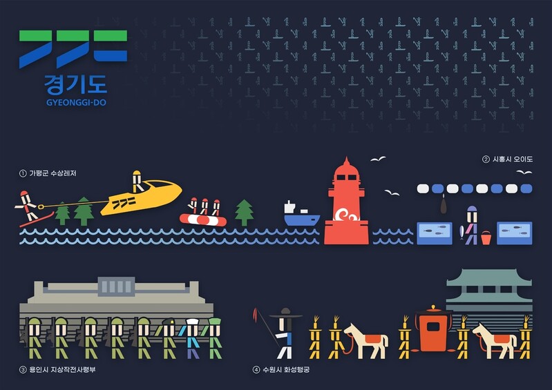 경기도 'ㄱㄱㄷ' 대표상징물 콘텐츠 공모전 15개 수상작 선정