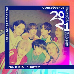 BTS's hit song 'Butter' ranks 16th place for 'The 50 Best Songs of 2021' by Rolling Stone