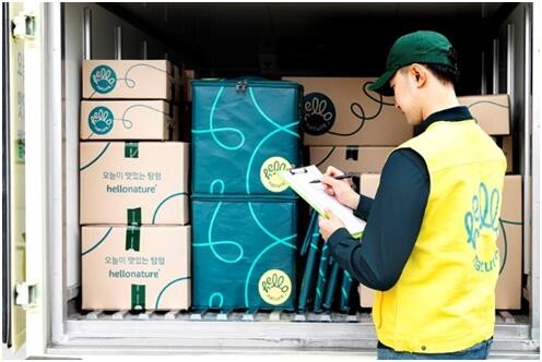 헬로네이처, 새벽배송 대전 등 중부권으로 확대