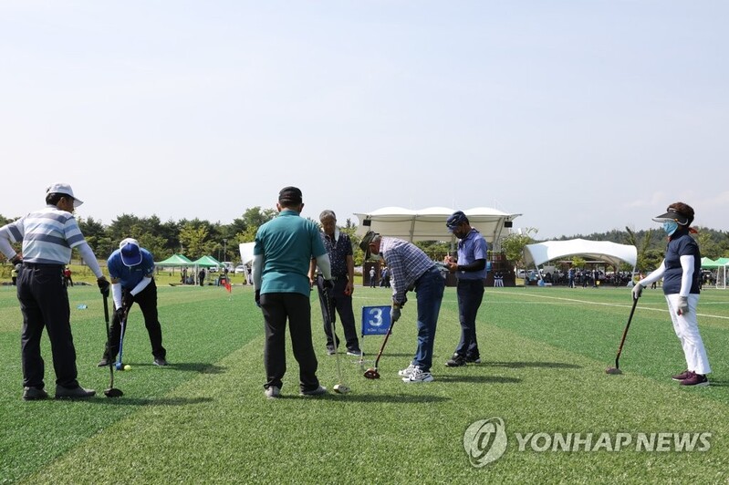 광주 일곡공원에 그라운드골프 전용구장 조성