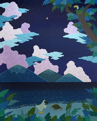 Dodo bird artist Kim Sun-Woo donates 100 million won to World Wildlife Fund