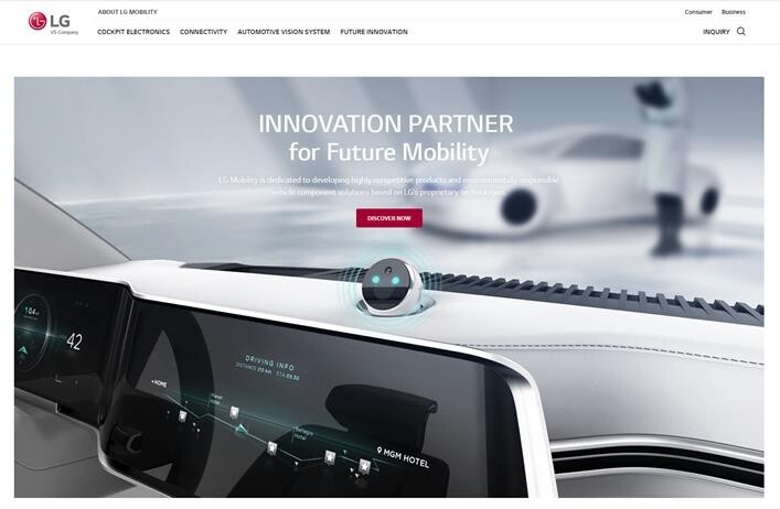LG Electronics' new CEO visits Austrian automotive light maker ZKW