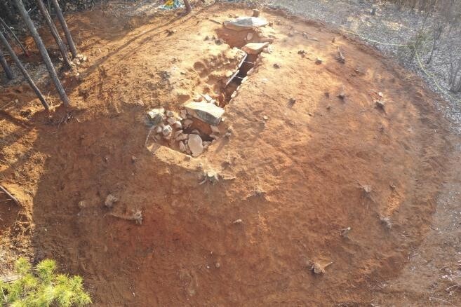 의령 벽화산성고분군서 가야 지배층 '횡혈식석실묘' 확인