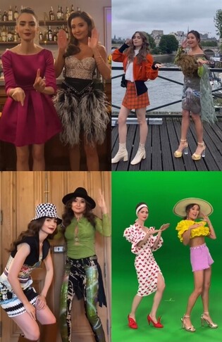 Lily Collins dance challenge to Zico’s ‘Any Song’