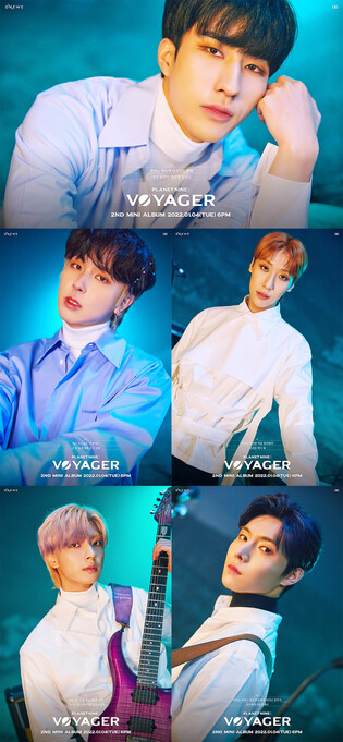 K-pop boy group Onewe releases special concept photos for 'Planet Nine : VOYAGER'
