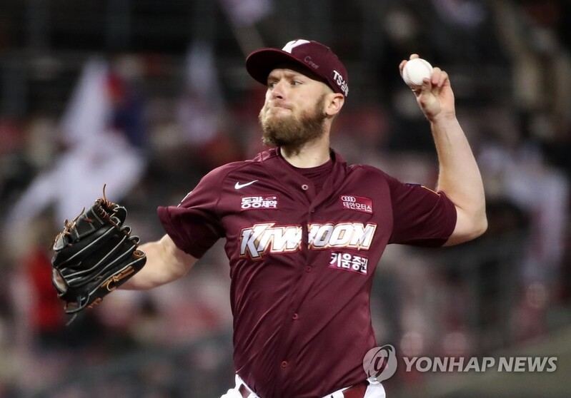 Kiwoom Heroes bring back starter Jokisch for 4th season in KBO