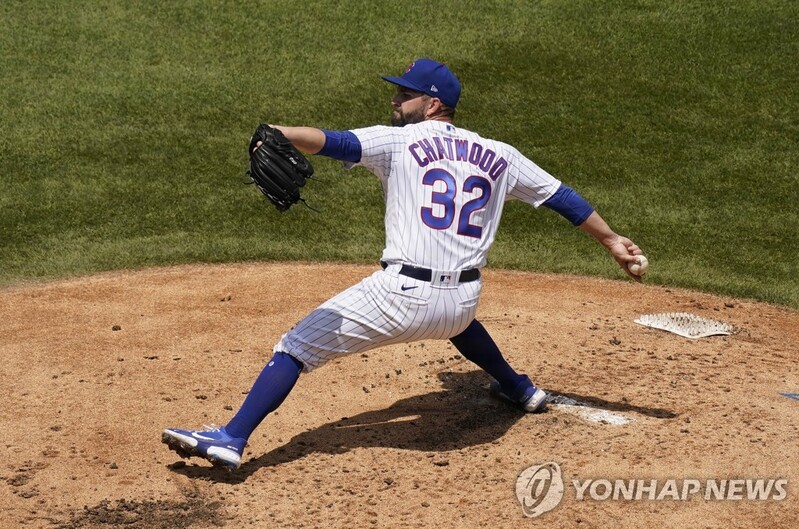 류현진 동료였던 챗우드, 일본 소프트뱅크와 계약