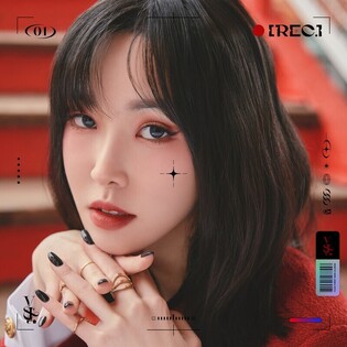 Yuju from GFriend, participates in writing lyrics and composing most songs of solo album