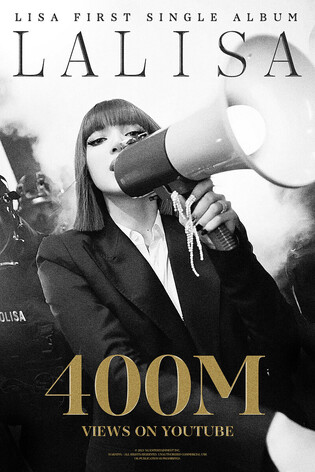 BLACKPINK's Lisa gets 400 mln YouTube views with solo single 'Lalisa'