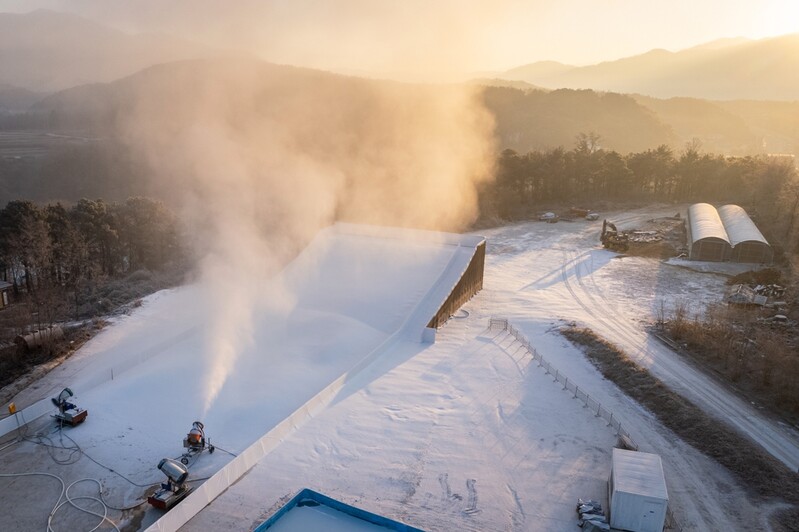 철원군, 고석정 주차장서 '한탄강 겨울 놀이마당' 운영