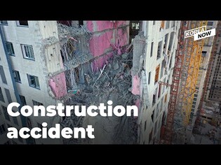 Apartment building under construction collapses in Gwangju