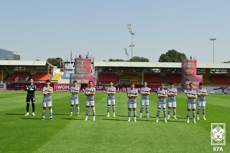 S. Korea beat Myanmar for 2nd straight win at Women's Asian Cup