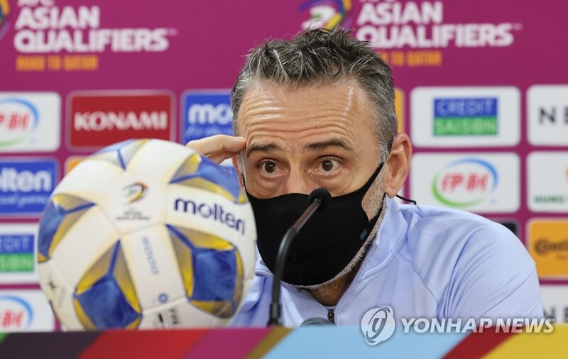 S. Korea coach wants to secure World Cup berth 'as soon as possible'