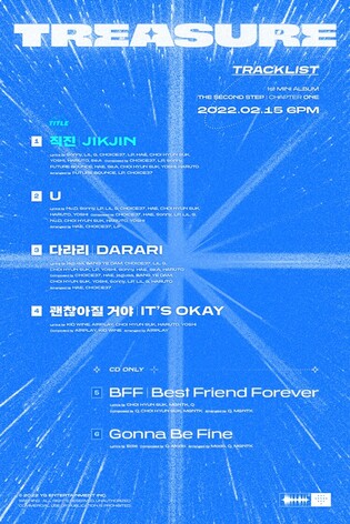 TREASURE releases tracklist poster and focus film for upcoming album