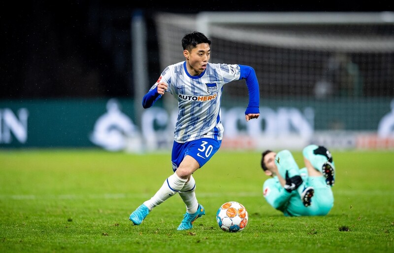 헤르타 베를린 합류한 이동준, 보훔전 교체로 분데스리가 데뷔전