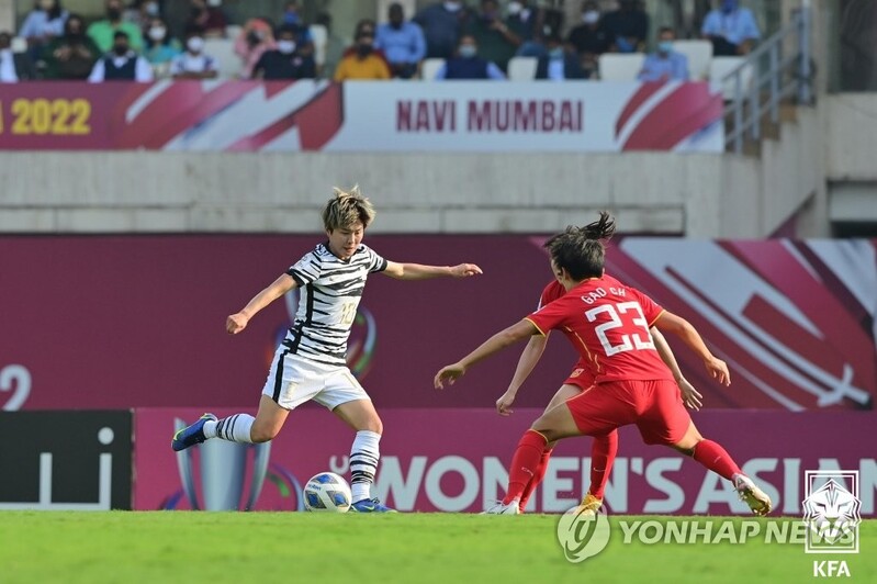 S. Korea finishes runner-up at Women's Asian Cup