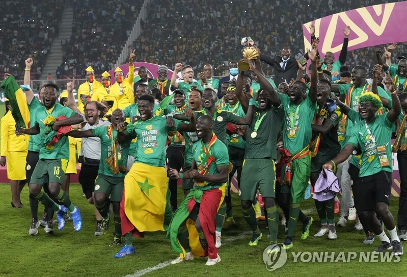 세네갈, 승부차기서 이집트 꺾고 네이션스컵 사상 첫 우승