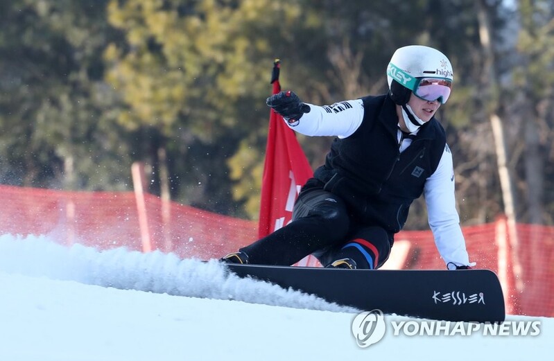 (Olympics) Alpine snowboarder Lee Sang-ho goes for historic gold