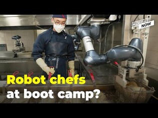 'Robot chefs' prepare food at military boot camp