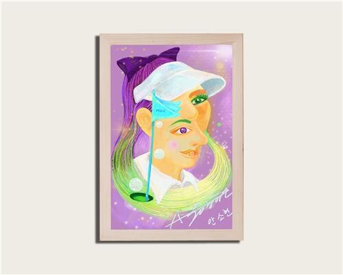 프로골퍼 안소현 디지털 아트워크 NFT 출시