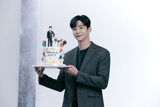 Ro-woon’s campaign photo shoot for men’s clothing brand AND Z