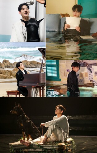 DAY6 Won-pil's behind-the-scenes photos of 'Voiceless' MV