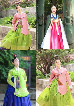 Actress Song Ji-woo becomes '2022 Cultural Heritage' Hanbok model