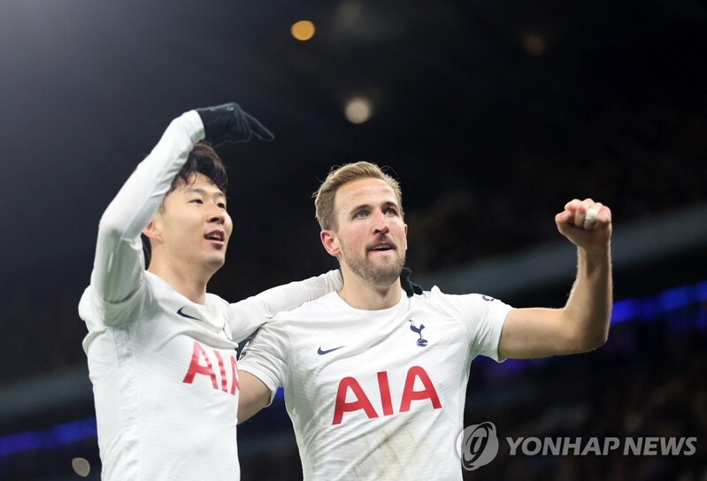 돌아온 '환상의 콤비' 손·케인…램퍼드-드로그바와 어깨 나란히