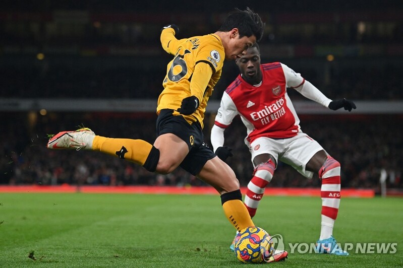 팀은 역전패했지만…4개월 만에 골맛 본 황희찬, 팀내 최고 평점