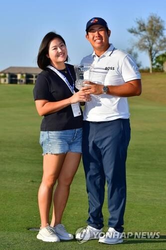 콘페리투어 우승 안병훈 "일찌감치 3승 목표…스윙 교정 효과"