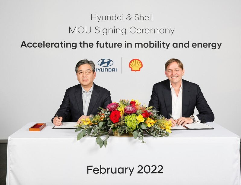 Hyundai, Shell sign MOU on electrification, carbon neutrality