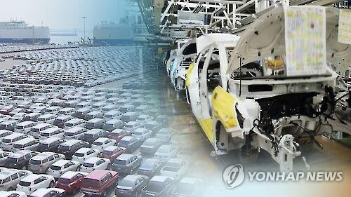 S. Korea retains 5th place in global vehicle output: report