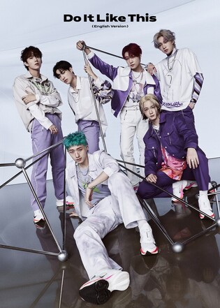 P1Harmony’s jacket posters for English single 'Do It Like This (English Version)'