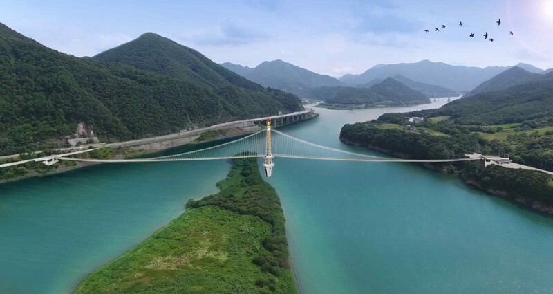 단양 시루섬 출렁다리 내년 완공…이름은 '기적의 다리'